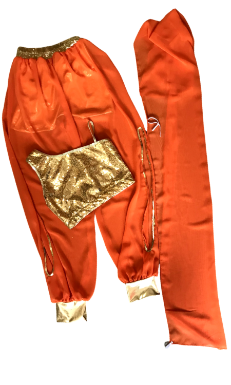 Üçlü Takım Dans Kıyafeti